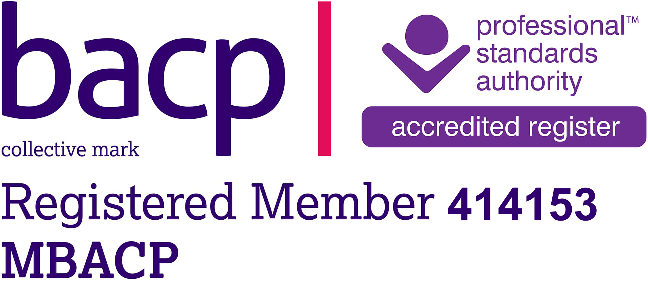 BACP Registered Member Logo